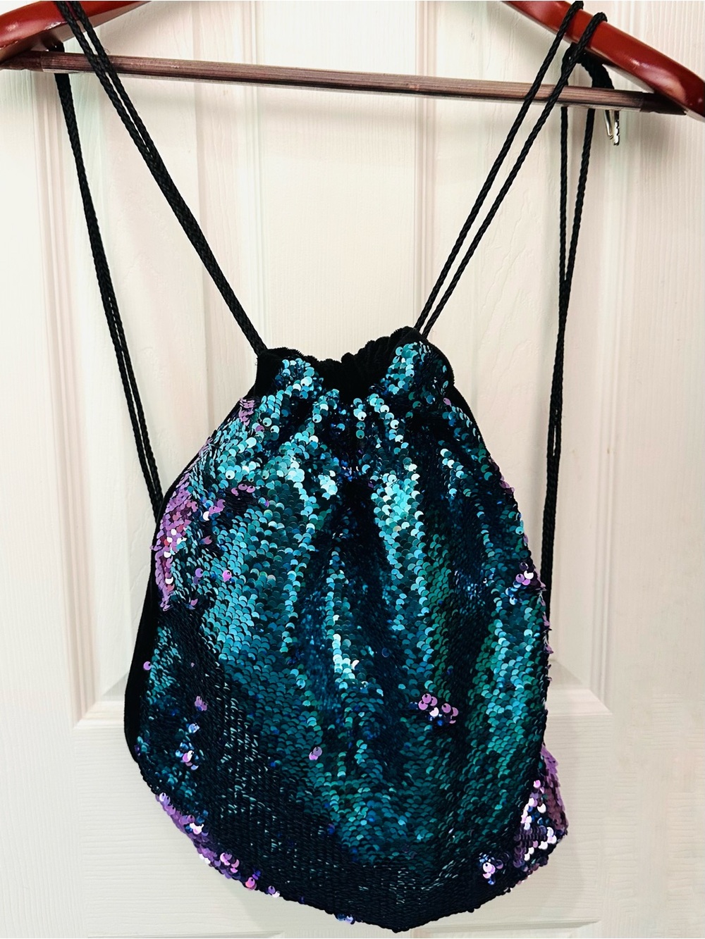 Sequin & Velvet Backpack